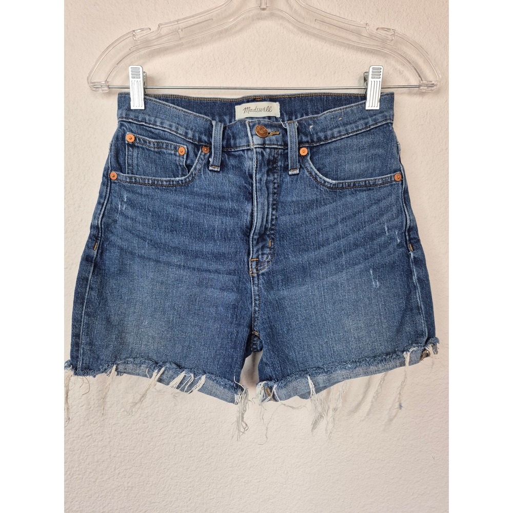 Madewell High-Rise Denim Jean Shorts Size 25